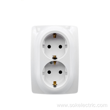 EU stanard socket Affordable hidden wall safe socket